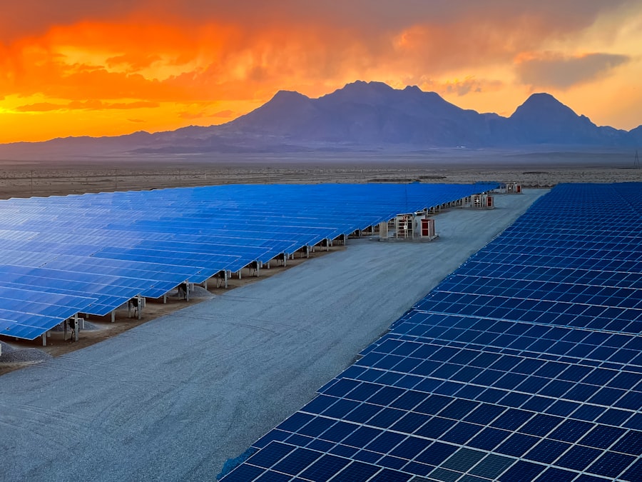 Solar panel array